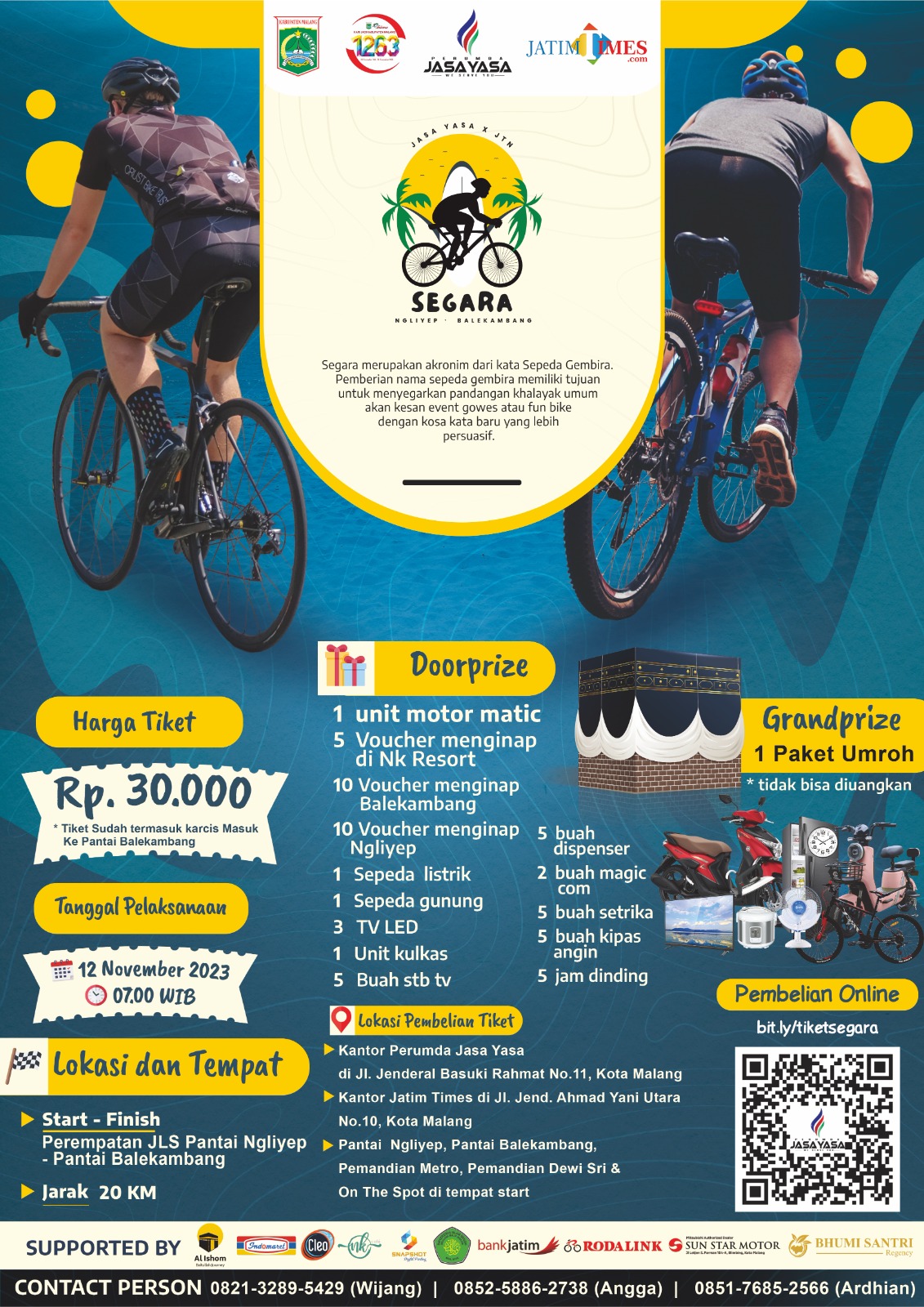 [SELESAI] Fun Bike SEGARA Pantai Ngliyep – Balekambang